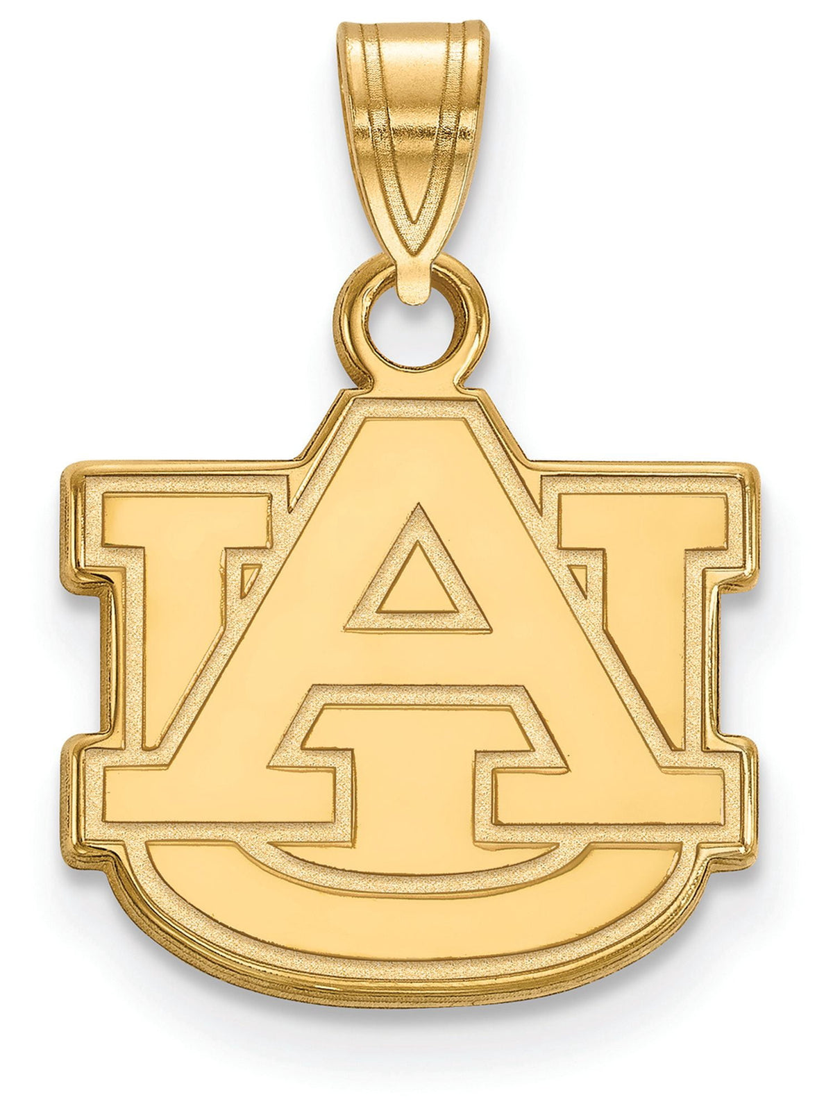 10k Gold LogoArt Auburn University A-U Small Pendant Q-1Y002AU