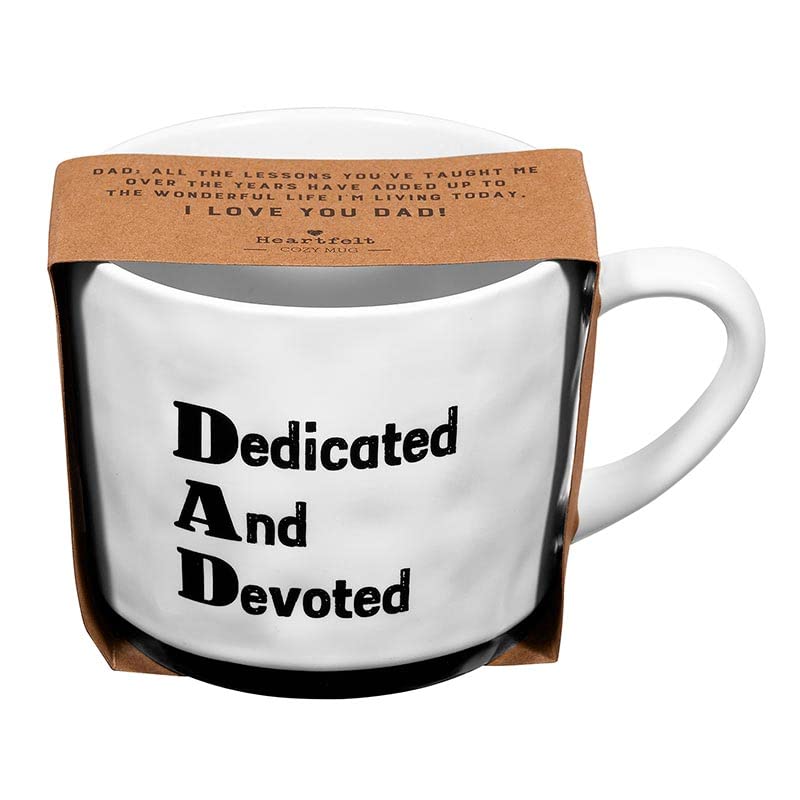 Dedicated And Devoted Mug For Dad