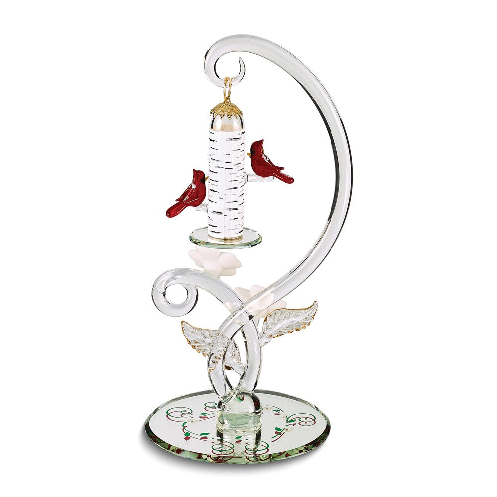 Glass Baron Cardinal Feeder