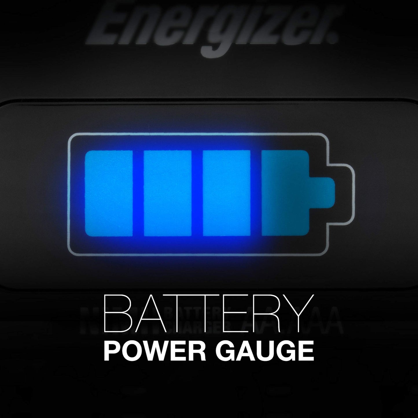 ENERGIZER EVECH1HRWB4 Recharge 1 Hour Charger, AA or AAA NiMH Batteries, 3 per Carton