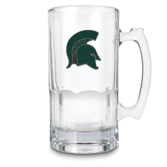 NCAA Michigan State University Glass 32 ounce Macho Mug