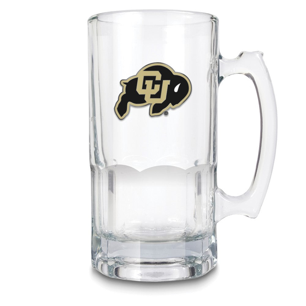 NCAA University of Colorado Glass 32 ounce Macho Mug