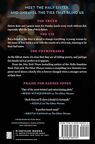 Half Sister [Paperback] Jones, Sandie