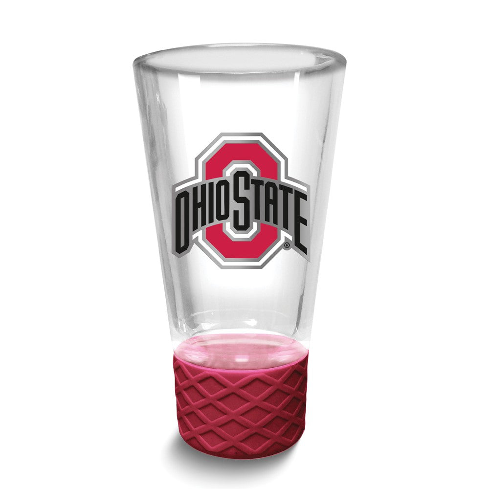Collegiate Ohio State University Collectors 4 oz. Shot Glass with Silicone Base