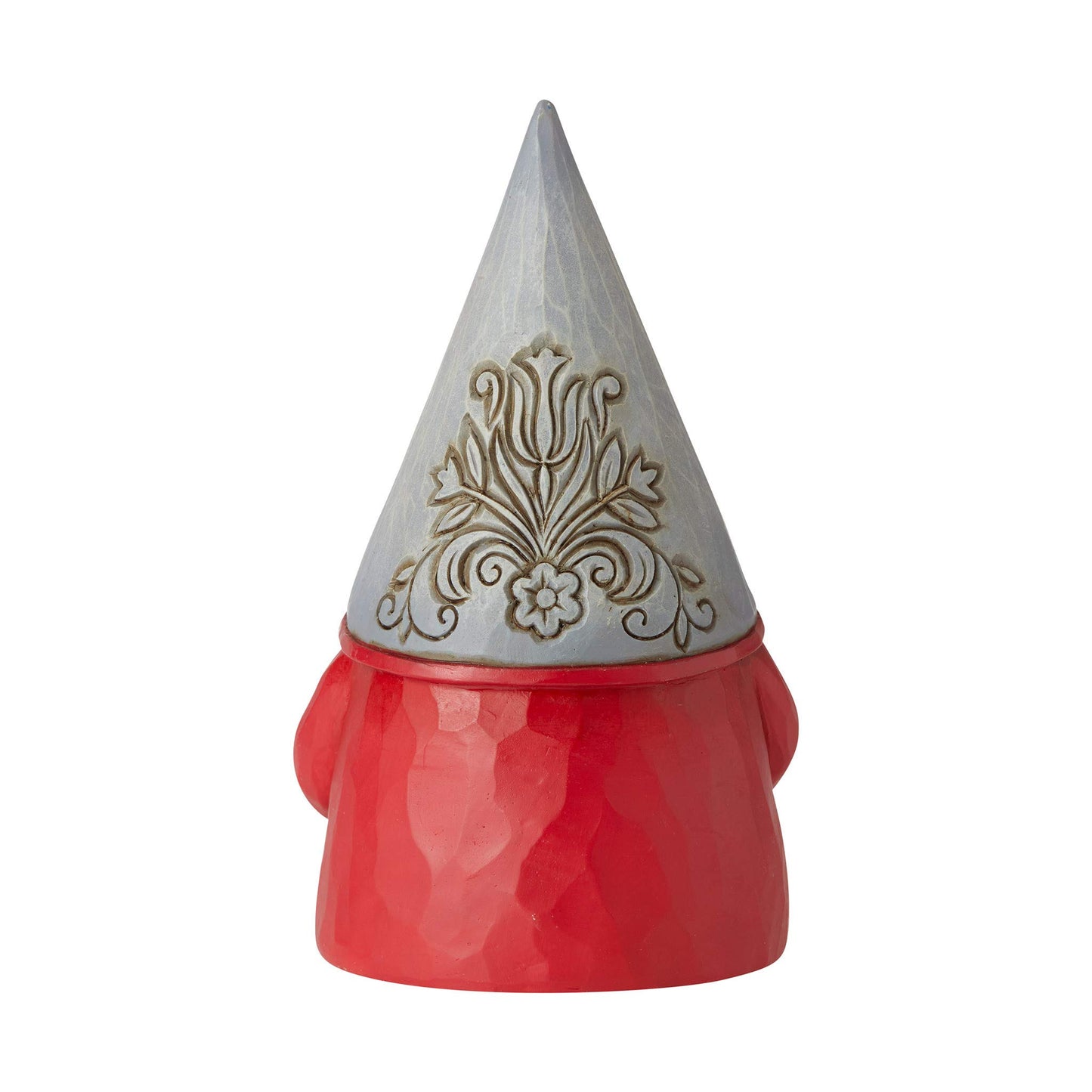 Enesco Jim Shore Heartwood Creek Grey Floral Hat Gnome Figurine