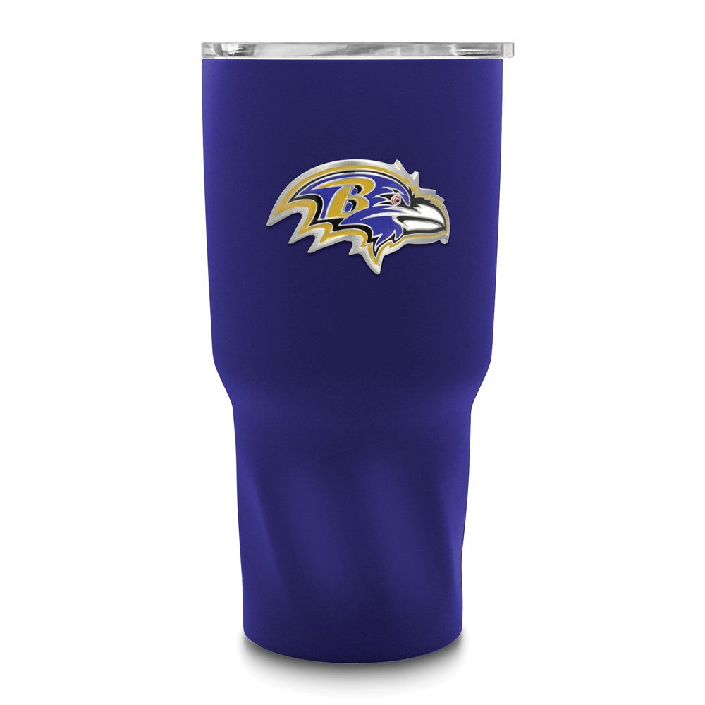 NFL Baltimore Ravens Stainless Steel 30 ounce Twist Tumbler with Emblem