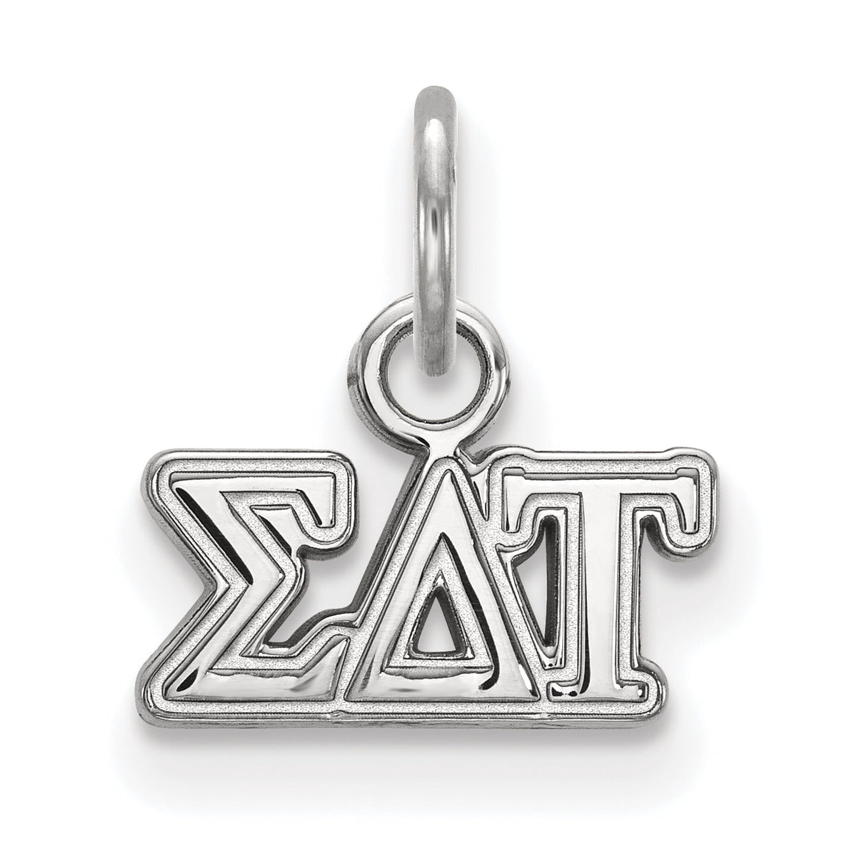 Sterling Silver Official Licensed Greek Sororities Sigma Delta Tau XS Pendant