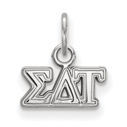 Sterling Silver Official Licensed Greek Sororities Sigma Delta Tau XS Pendant