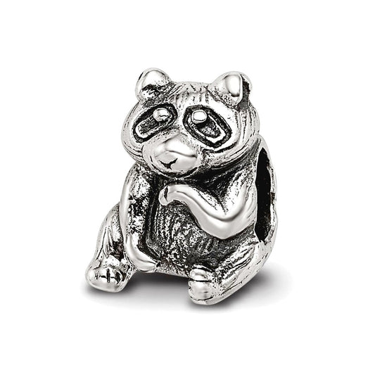 Sterling Silver Reflections Racoon Bead
