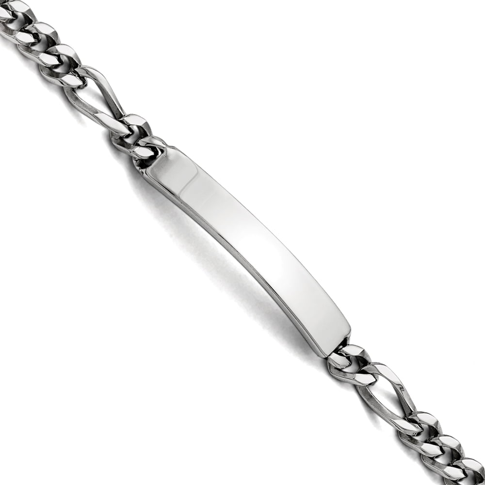 Chisel Stainless Steel Polished Id Bracelet
