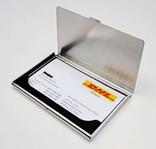 Nickel-plated Matte & Polished Business Card Case