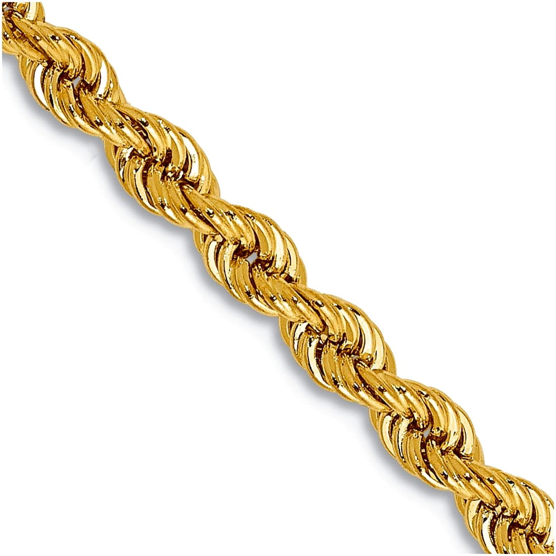 14K 18 inch 2.75mm Regular Rope with Lobster Clasp Chain