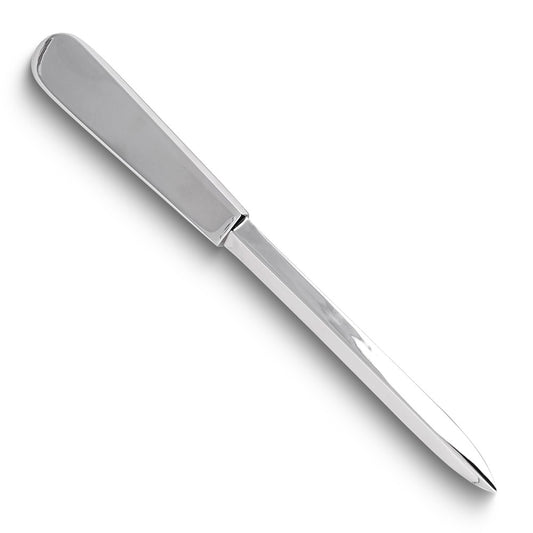 Nickel-plated Letter Opener