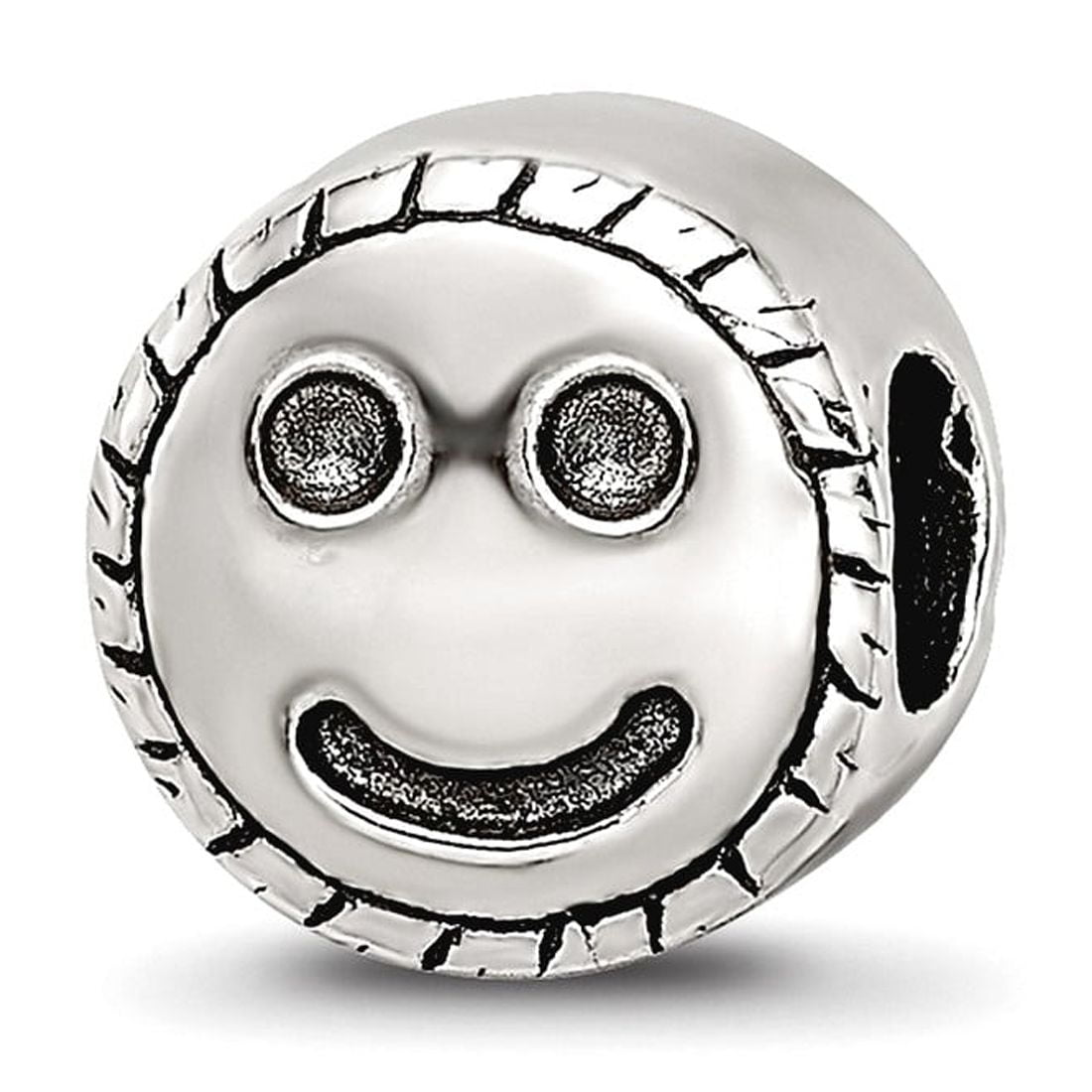 Sterling Silver Reflections Kids Smiley Face Bead