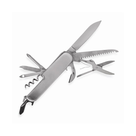 9 Function Stainless Steel Knife - Engravable Personalized Gift Item