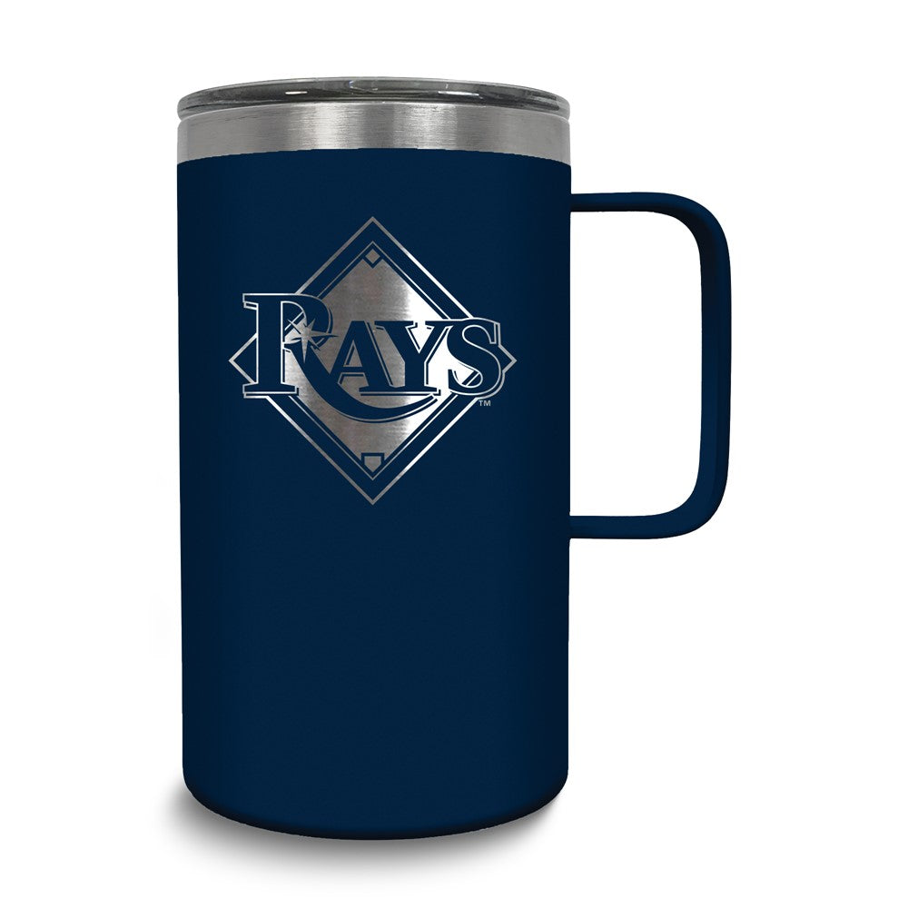 MLB Tampa Bay Devil Rays Stainless Steel 18 oz. Hustle Mug with Lid