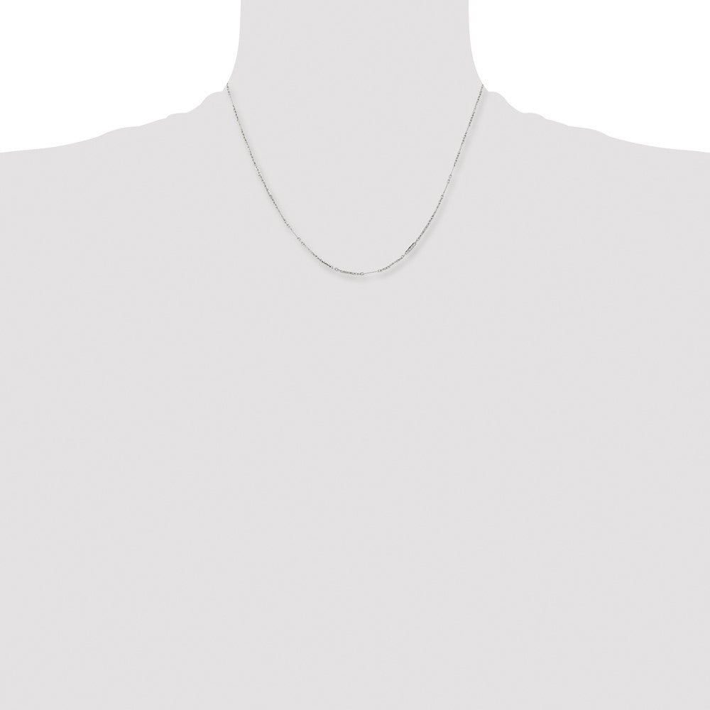 Stainless Steel Polished 1.8mm 18in Fancy Link Chain