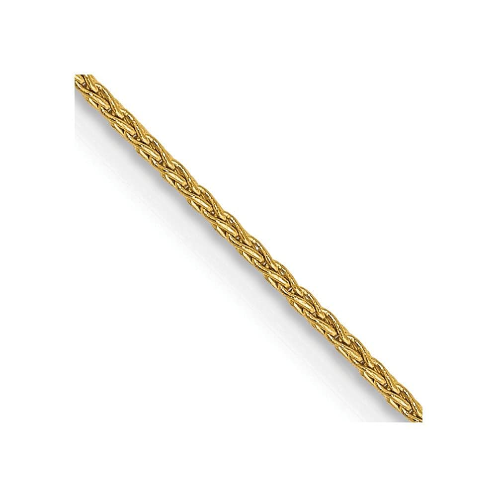 10k 1mm Parisian Wheat Chain