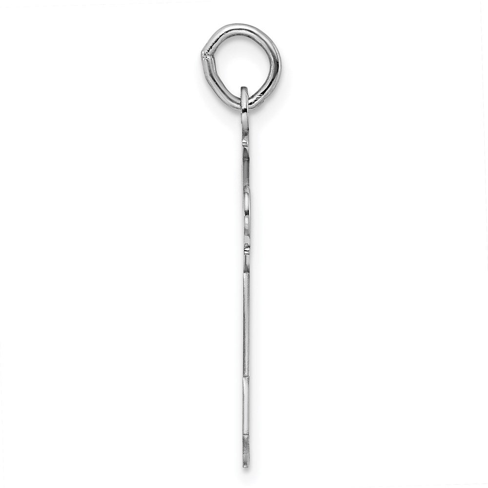 Sterling Silver Rhodium-plated Love Kid Charm