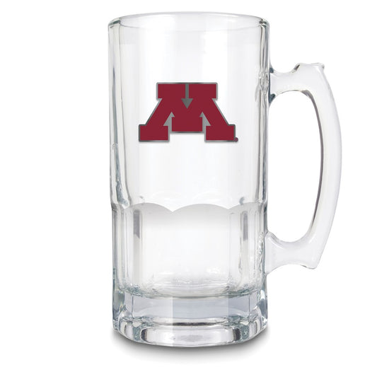 NCAA University of Minnesota Glass 32 ounce Macho Mug