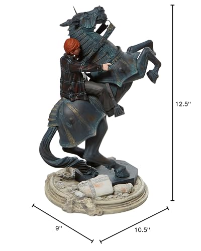 Wizarding World of Harry Potter Ron on Chess Horse Figurine 12.5in H