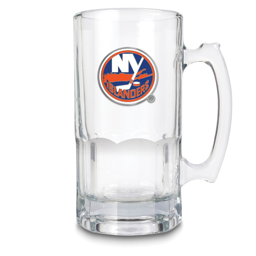 NHL New York Islanders Glass 32 ounce Macho Mug