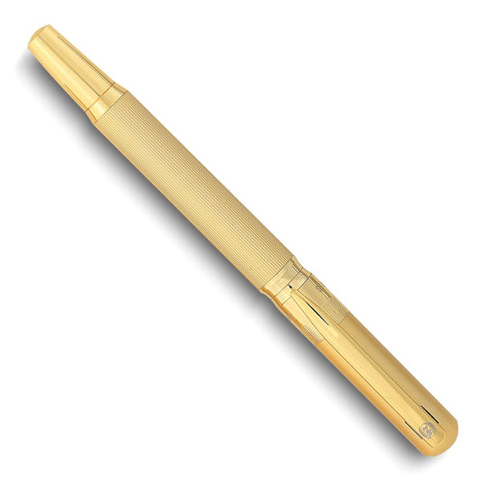 Charles Hubert Gold-tone Textured Fountain Pen