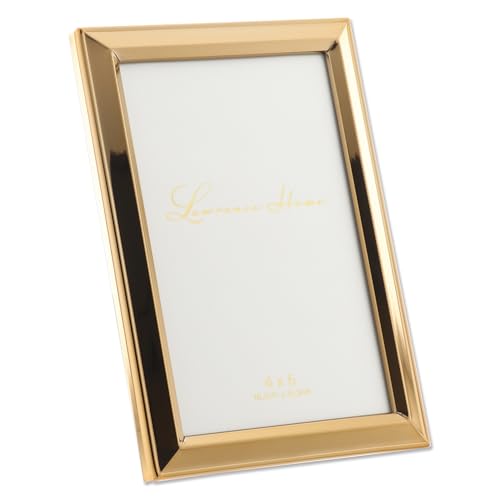 4x6 Gold Metal Picture Frame - Classic Bevel