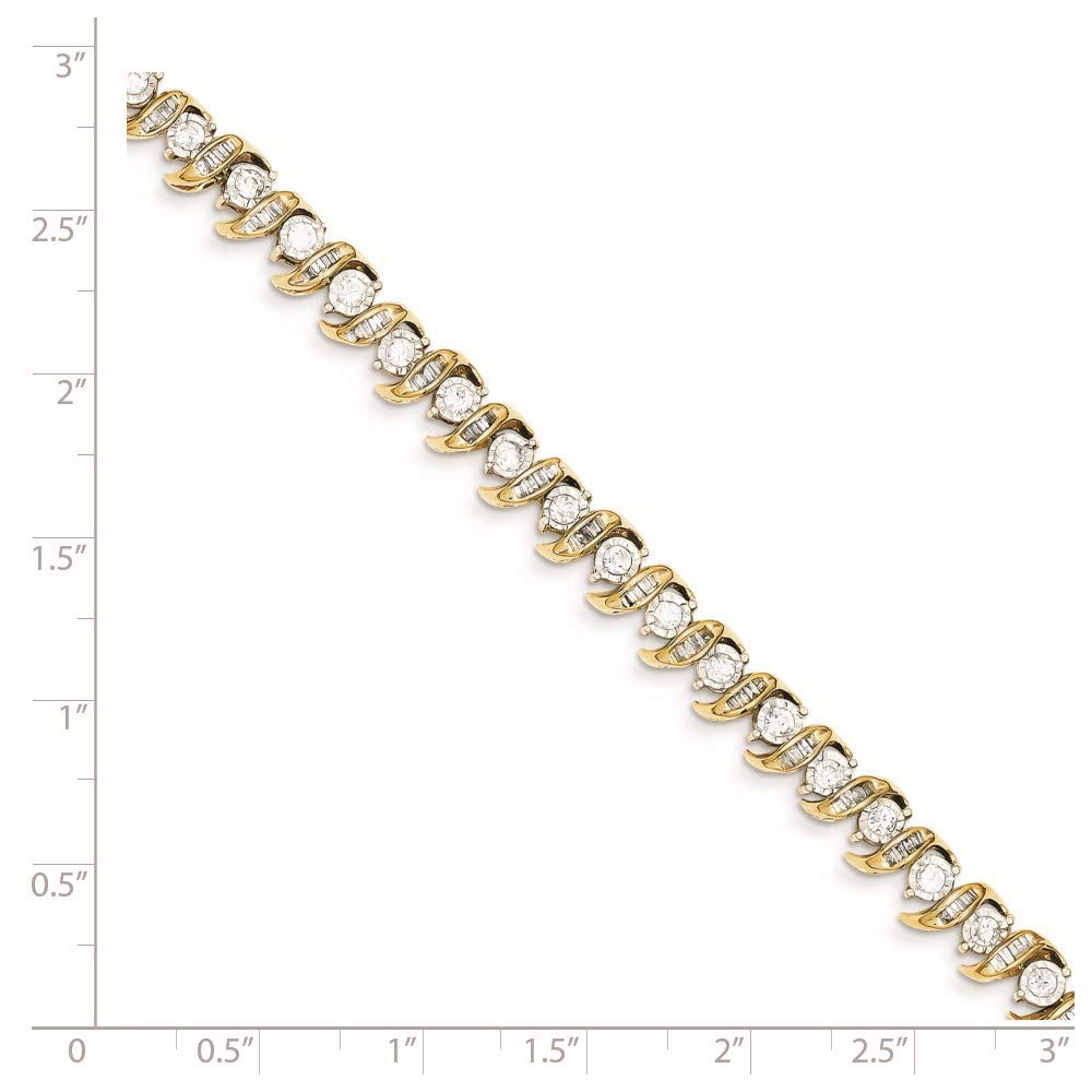 14k Diamond Bracelet