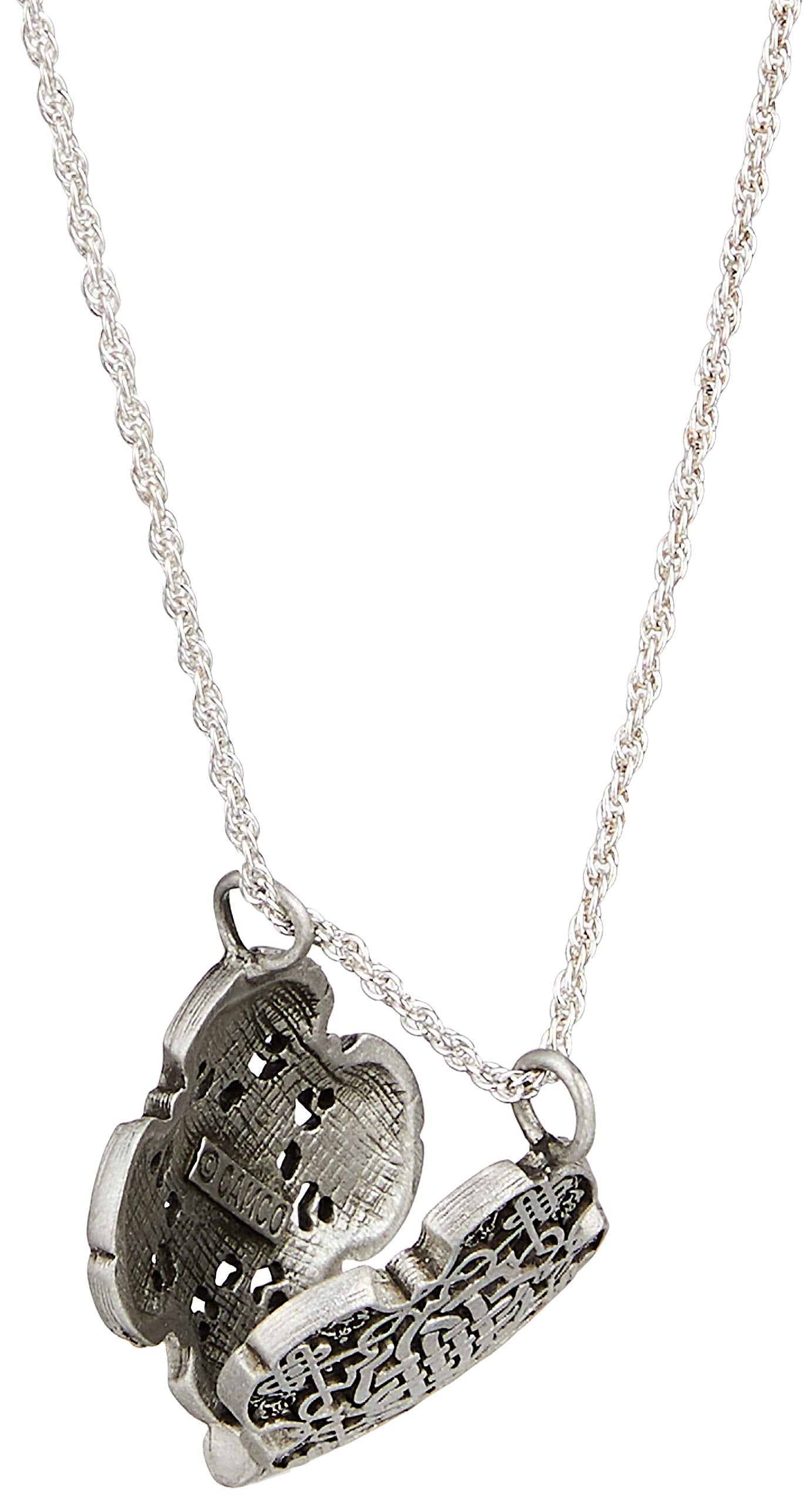 Cathedral Art Celtic Prayer Locket Necklace, One Size, Silver PL215