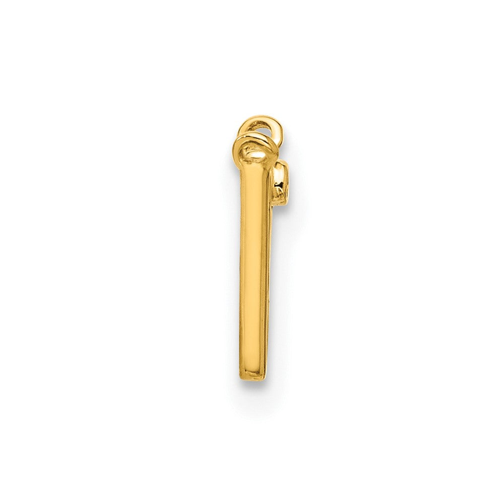 Stella & Dot 10ky Diamond Initial V Charm Element