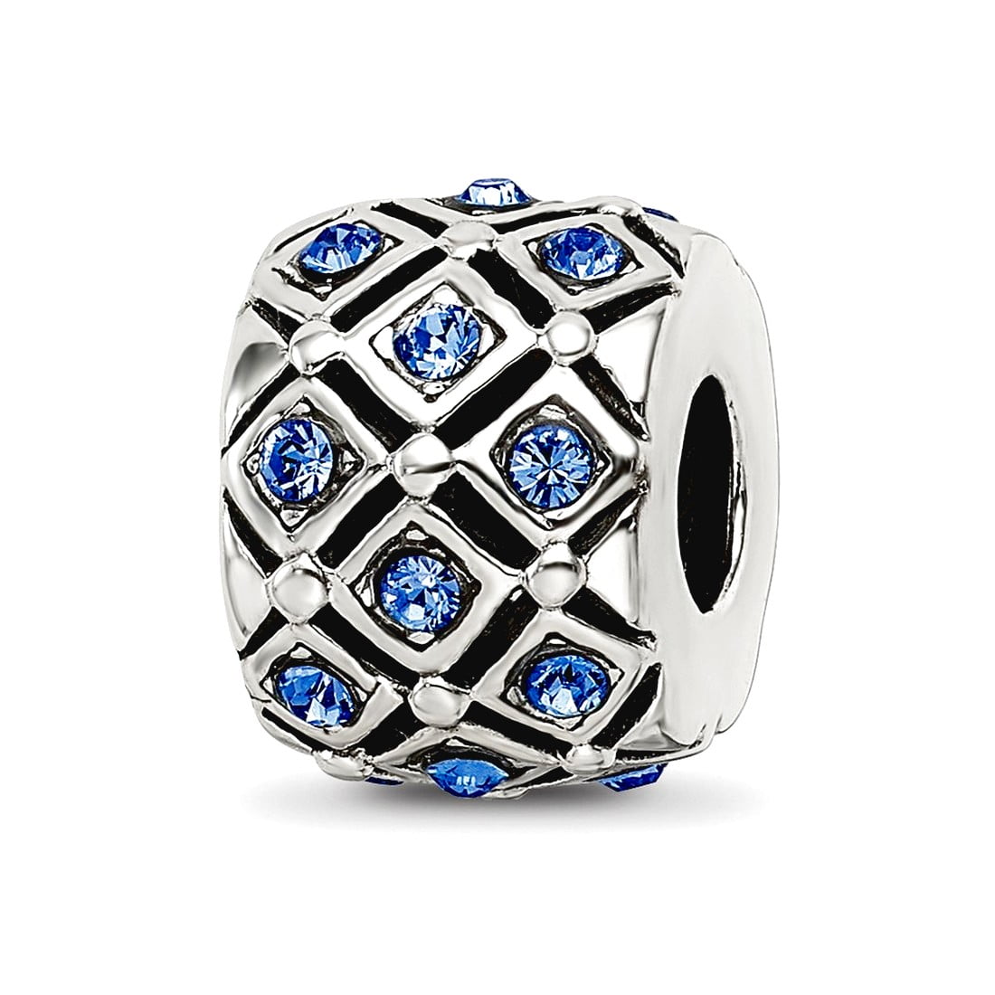 Sterling Silver Reflections September Preciosa Crystal Bead