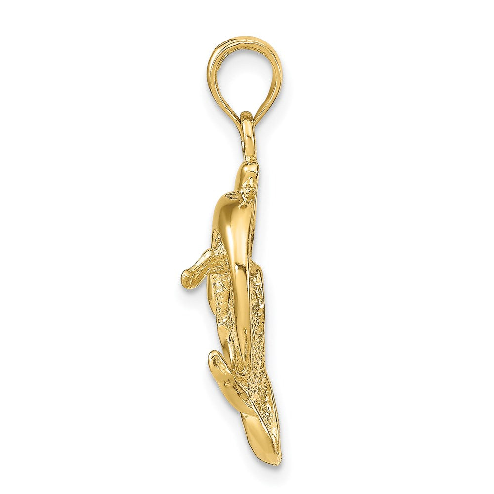 14k Dolphin Pendant