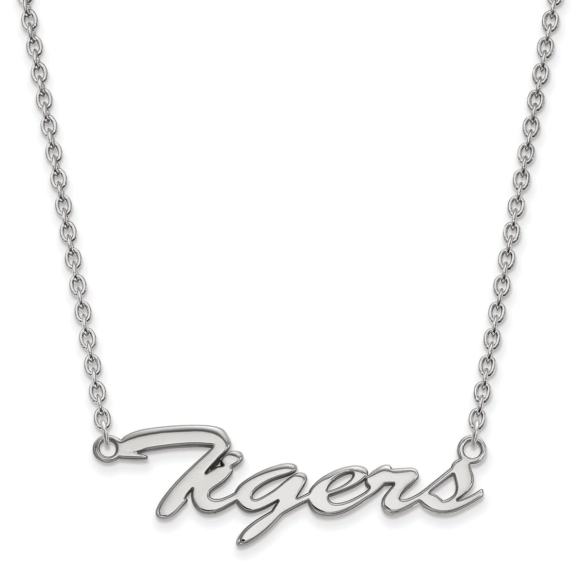 Women's Clemson Tigers Sterling Silver Script Necklace