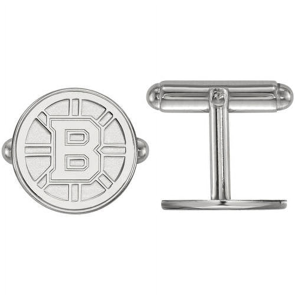 NHL Boston Bruins Sterling Silver Cuff Links