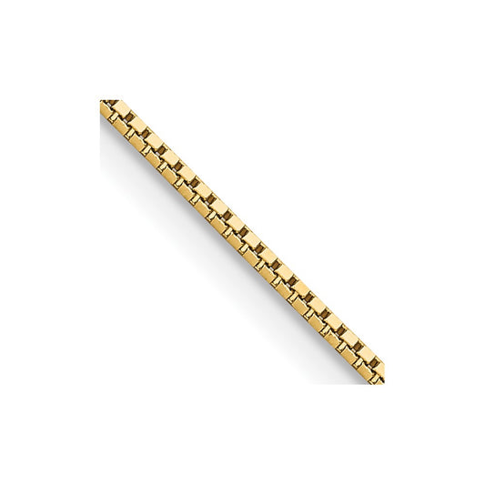 14K 26 inch .95mm Box with Lobster Clasp Chain