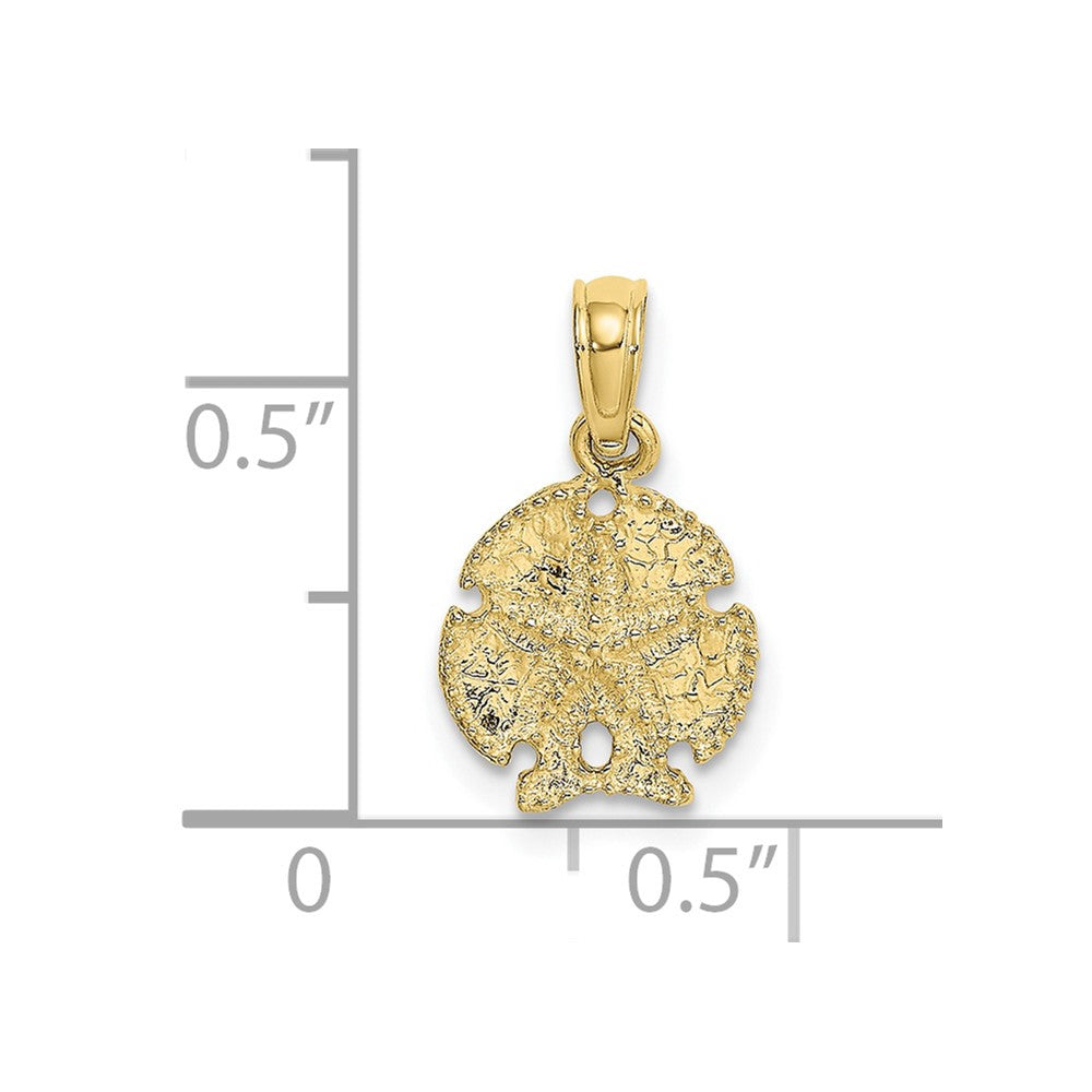 10K Sand Dollar W/Star