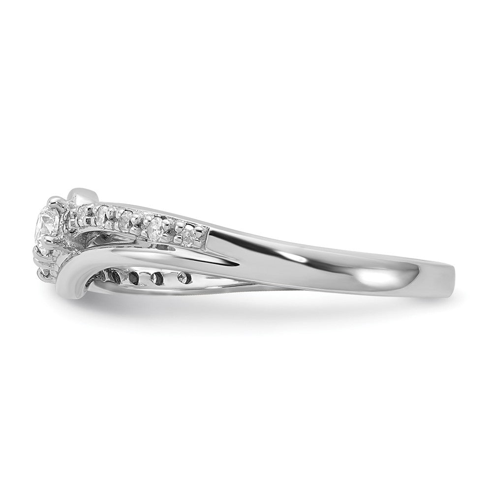 SS Curve Diamond Ring 2 - .07 RD, 12 - 200' RD DIAS - Dia:F60 Mel:S43