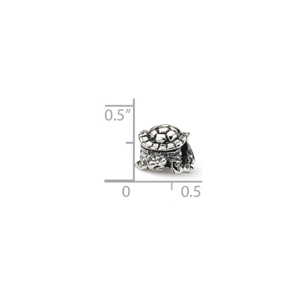 Sterling Silver Reflections Turtle Bead