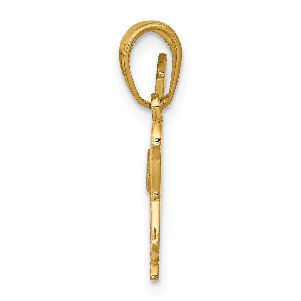 10k Gold Horse Pendant