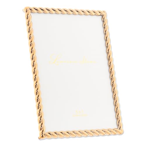 5x7 Golden Rope Picture Frame