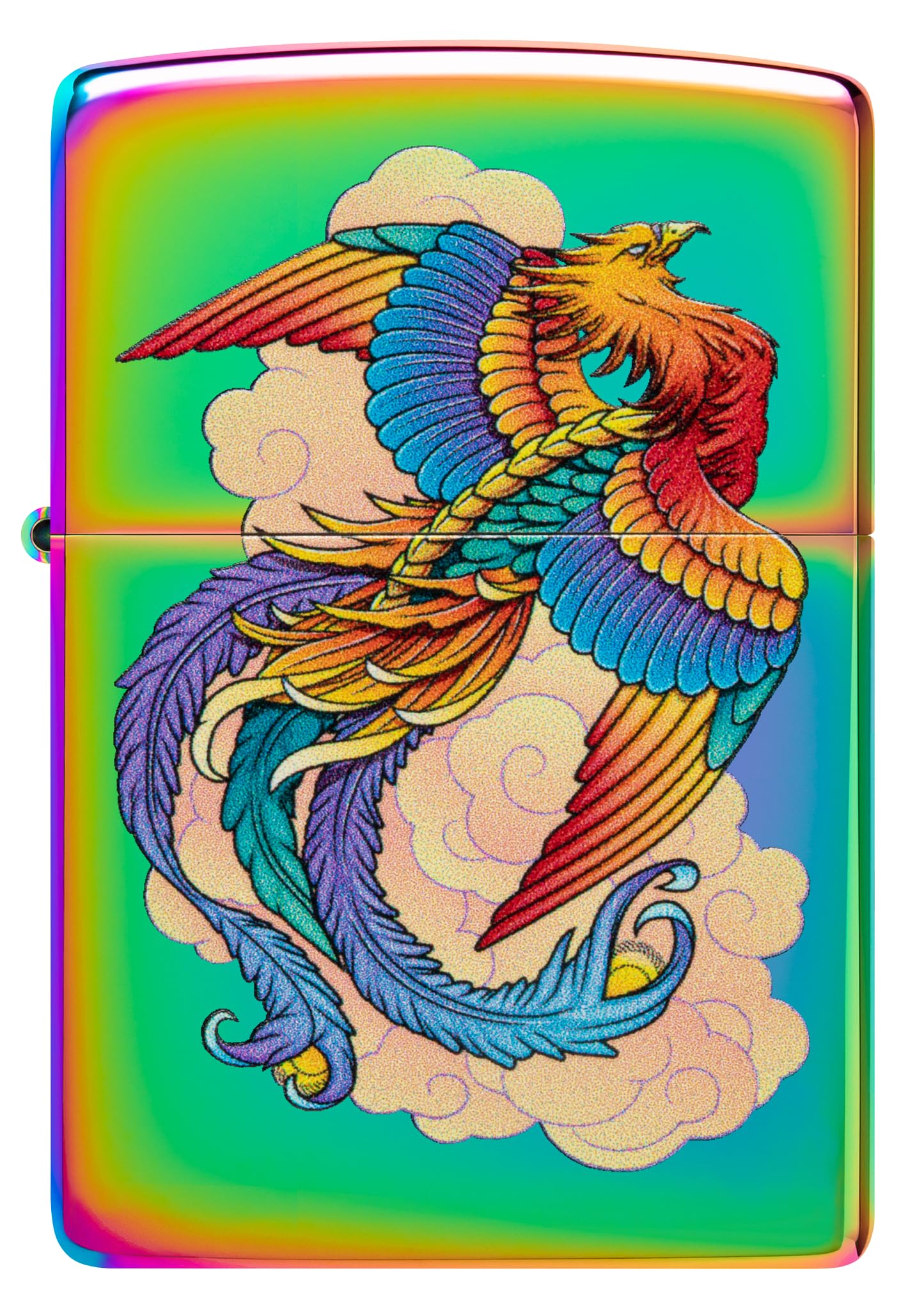Zippo 48607 Multicolored Phoenix Design Windproof Pocket Lighter
