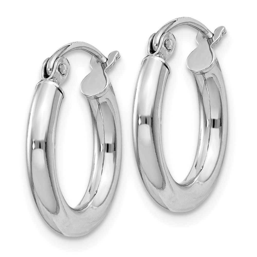 Sterling Silver Rhodium-plated Polished 6mm CZ Halo Leverback Earrings
