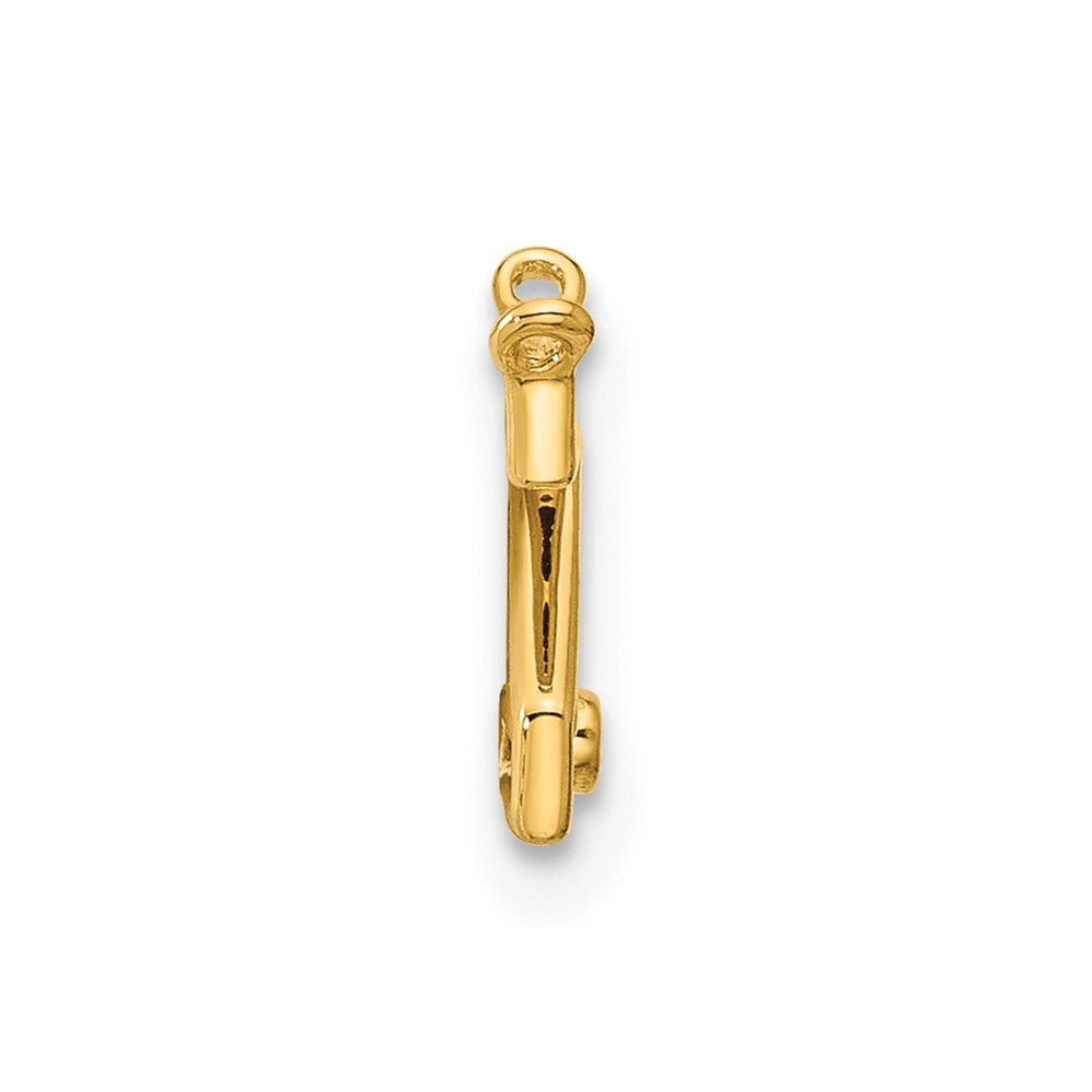 Stella & Dot 10ky Diamond Initial Z Charm Element