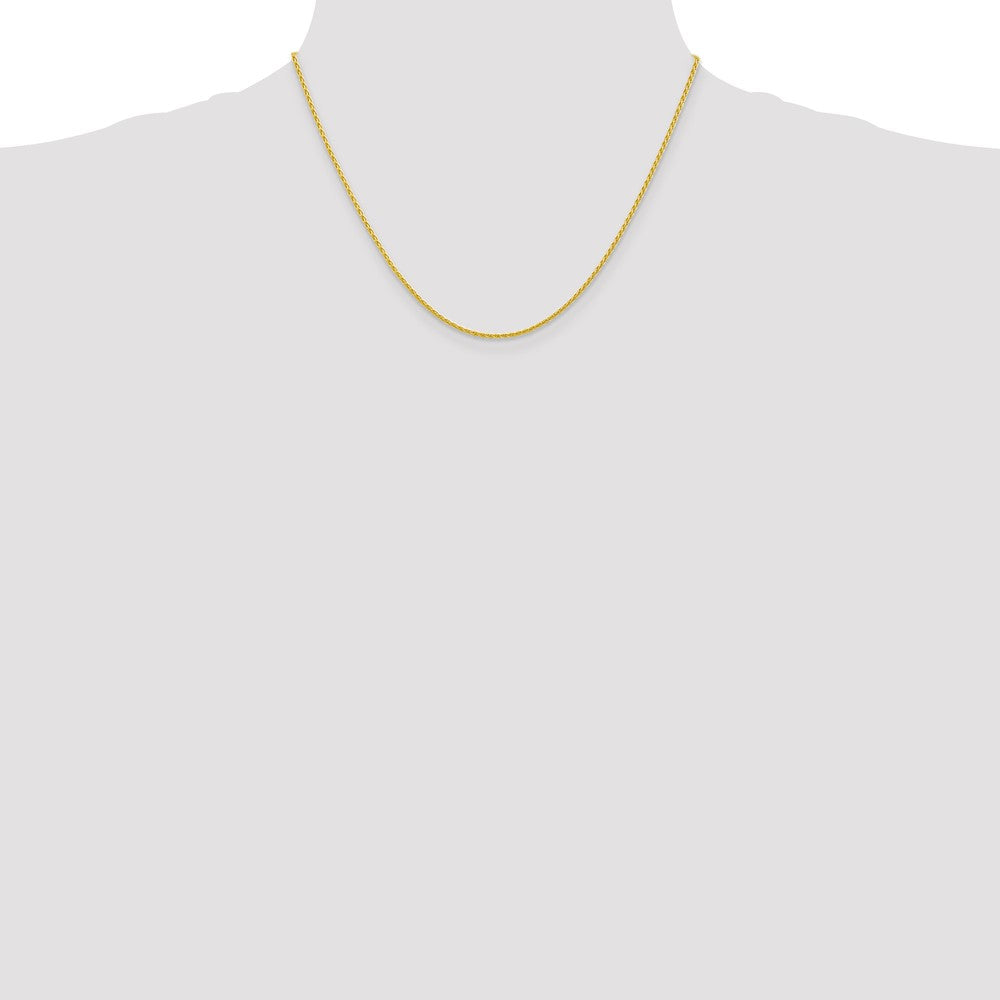 10k 1.5mm Parisian Wheat Chain
