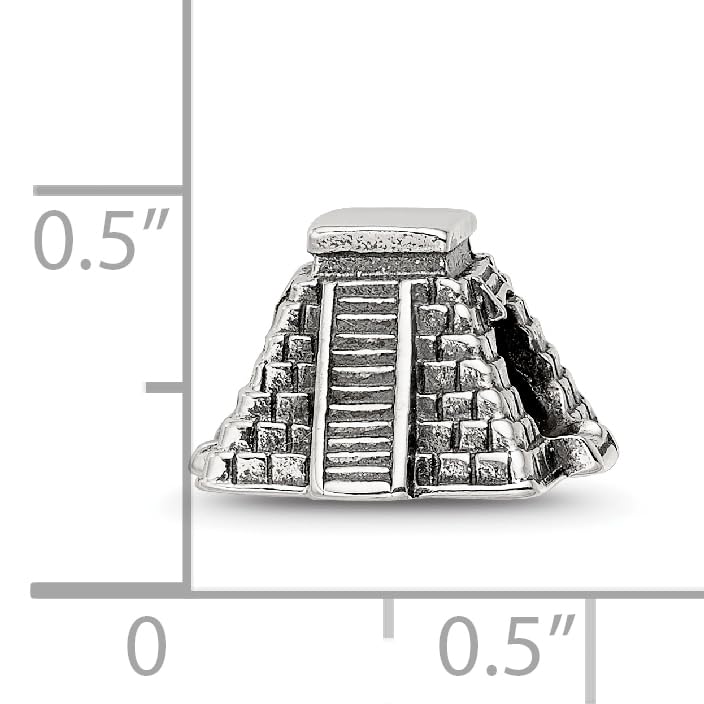 Sterling Silver Reflections Chichen Itza Bead
