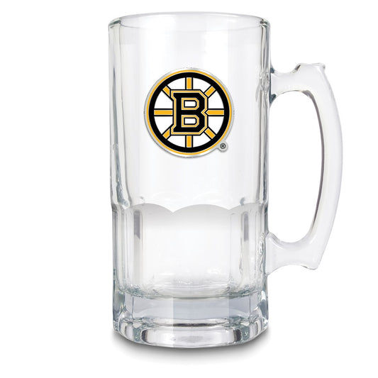 NHL Boston Bruins Glass 32 ounce Macho Mug