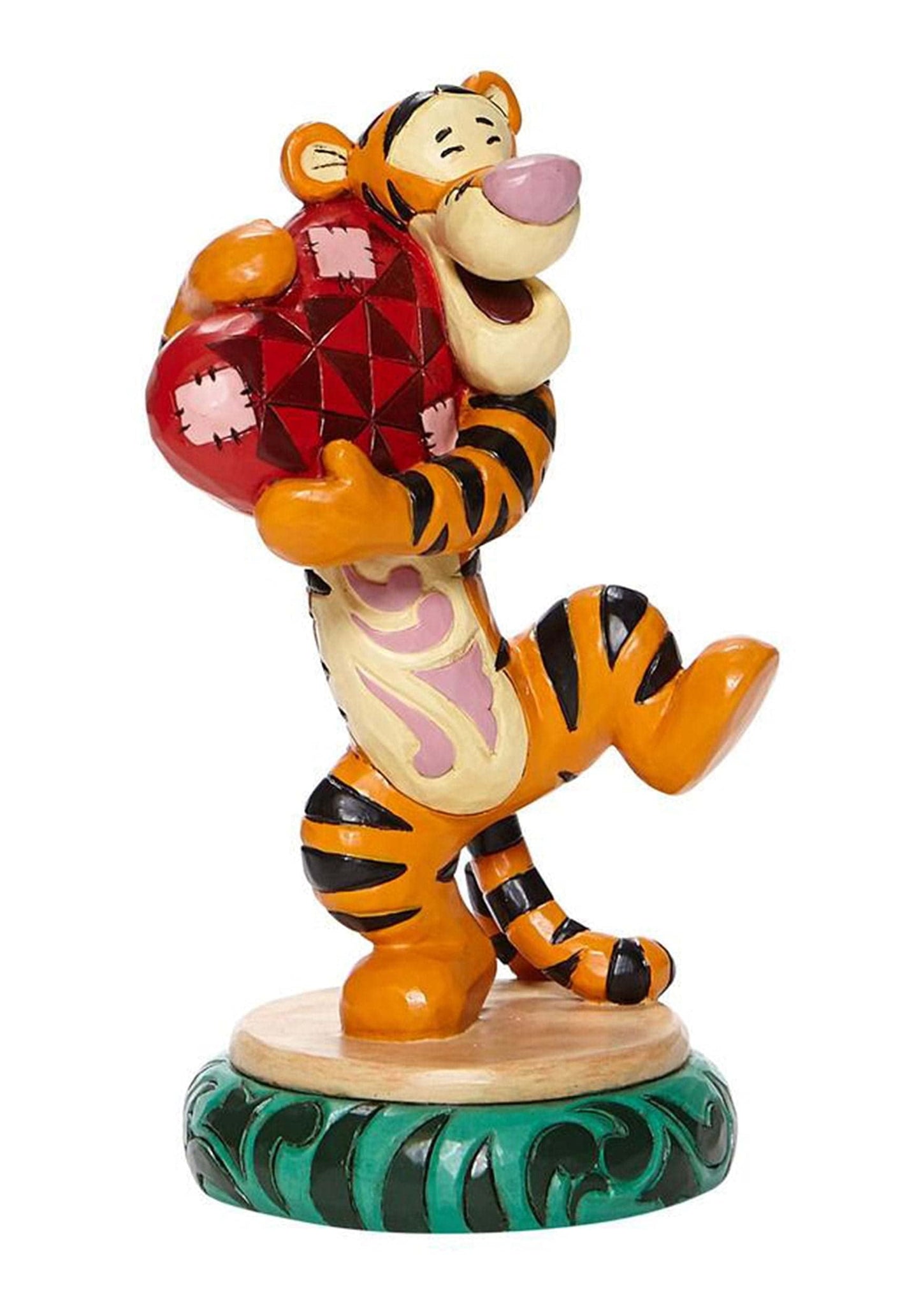 Jim Shore Disney Traditions 6008073 Tigger Holding A Heart Figurine 5.5" H