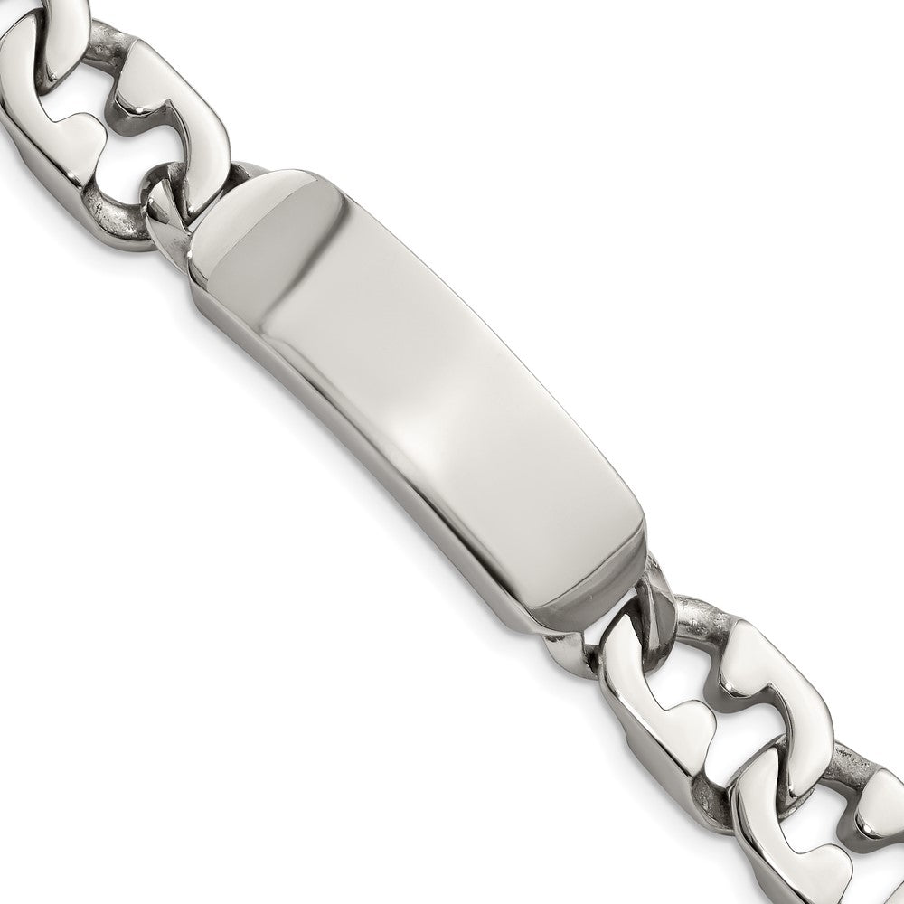 Stainless Steel Polished 8.5in ID Bracelet 8.75 inches