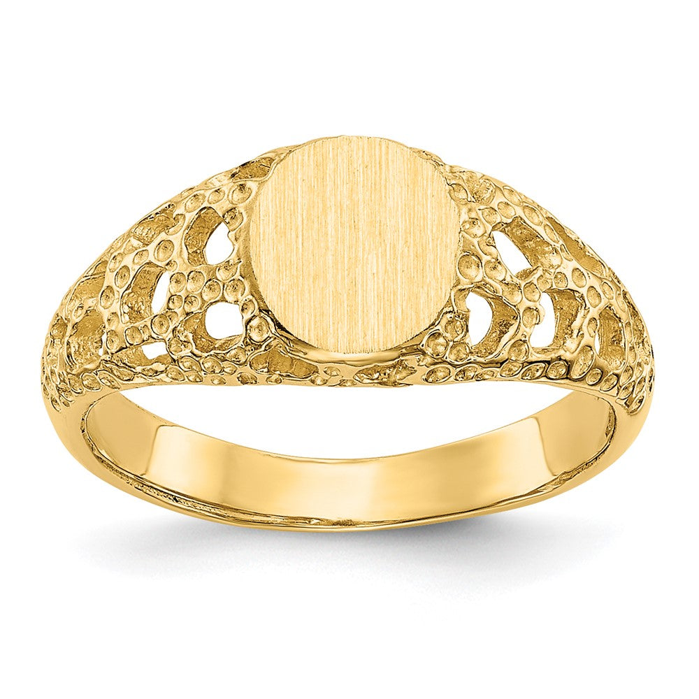 14k Signet Ring Size 3